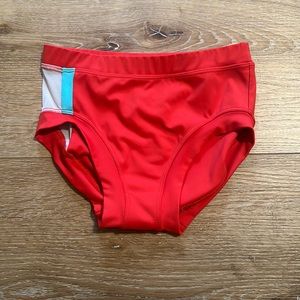 Tiger Friday - cute red brief